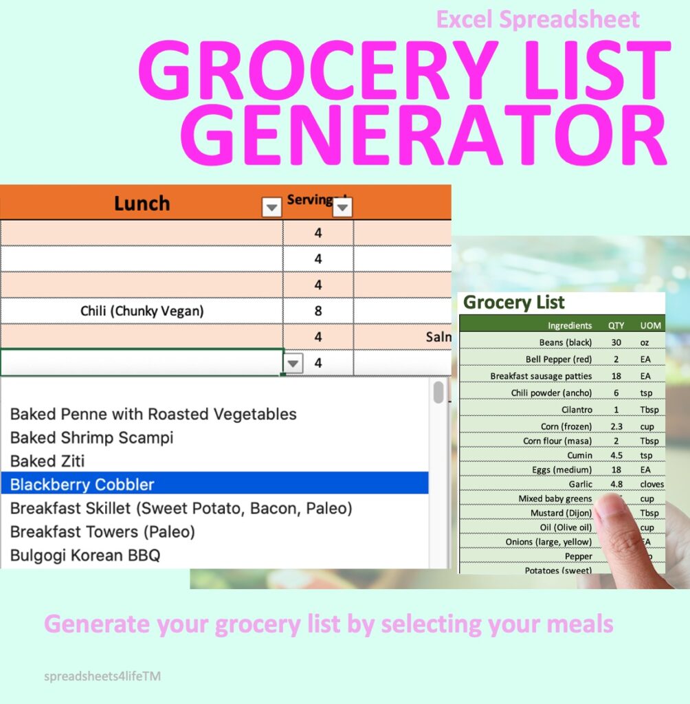 meal-plan-excel-template-grocery-list-generator